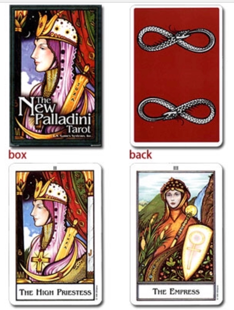 THE NEW PALLADINI TAROT By DAVID PALLADINI