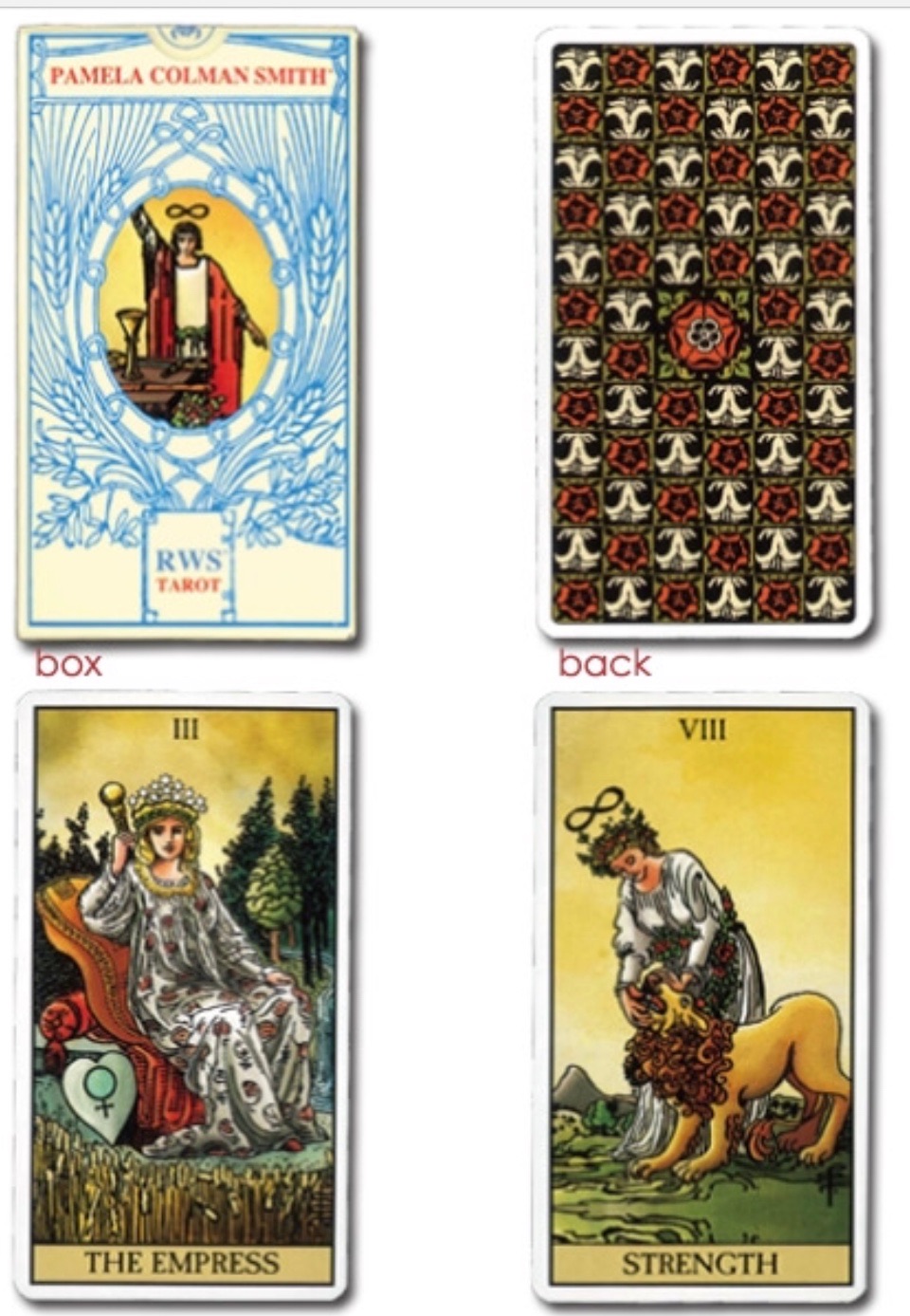 PAMELA COLMAN SMITH RWS TAROT