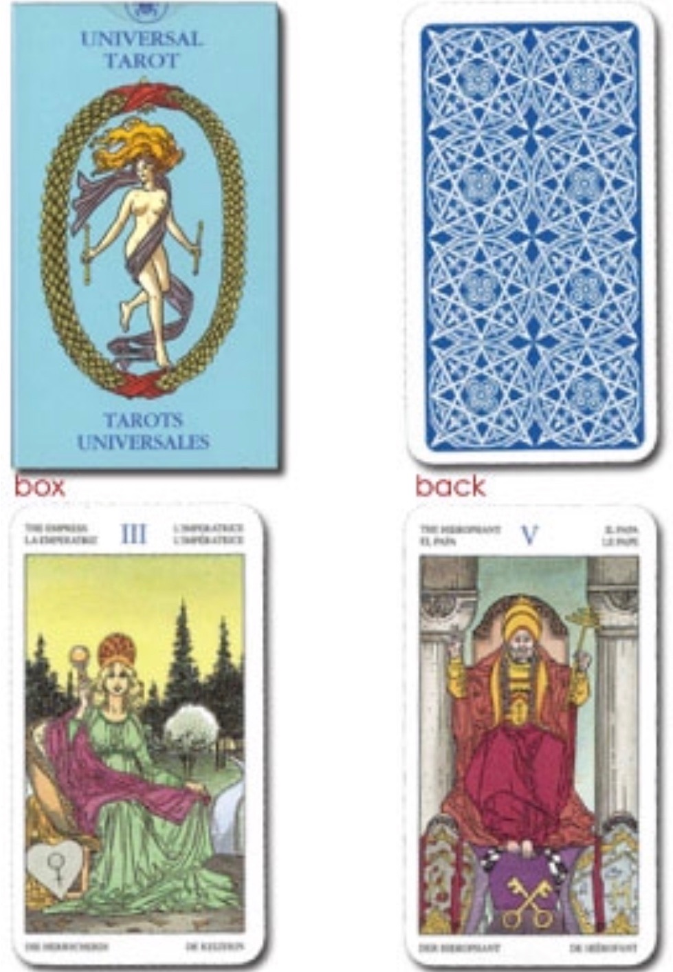 MINIATURE UNIVERSAL TAROT